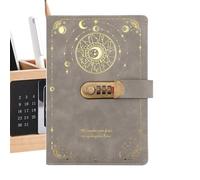 Diario con lucchetto - A5 Scheduling Notebook, Travel Privacy Journal - Per Bambini Adolescenti Scrittori Viaggi Studenti Compleanno Vacanze Casa Ufficio Appartamento Liberi Professionisti