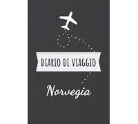 Diario da viaggio Norvegia: Libro per vacanze | Per i ricordi di viaggio più belli | Taccuino per scrivere se stessi | Diario di bordo | Regalo perfetto per ogni viaggiatore