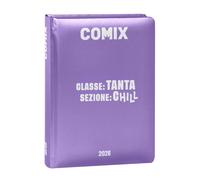 Diario Datato 13 Mesi 2025/2026 Standard Comix Wave - Lilla