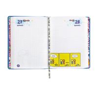 DIARIO datato SCOMIX BY SIO da 16 mesi MEDIUM media COMIX agenda 2026 2027 scuol