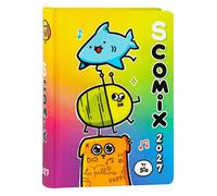 DIARIO datato SCOMIX BY SIO da 16 mesi MEDIUM media COMIX agenda 2026 2027 scuol