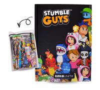 Diario Datato Scuola 2025/26 Tinta Unita Stumble Guys con sovracoperta in pvc