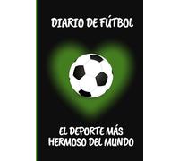 Diario de Fútbol para Niños y Niñas | Cuaderno Rayado para Futbolistas Jóvenes | Registra Entrenamientos, Partidos y Logros de la Temporada