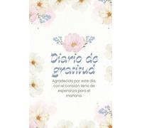 Diario de gratitud: Agradecido por este día, con el corazón lleno de esperanza para mañana: Cuaderno de tapa dura a rayas para escribir lo agradecido que estás cada día
