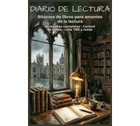 Diario de Lectura: Bitácora de libros para amantes de la lectura: 50 reseñas completas • Control de series • Lista TBR y notas
