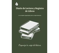 Diario de Lectura y Registro de Libros: Planifica tus lecturas, alcanza tus metas anuales, reseña hasta 50 libros, guarda citas inspiradoras y organiza tu biblioteca personal