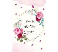 Diario de lecturas: Cuaderno de registro de lecturas perfecto para los amantes de los libros.Anota los 100 libros que has leído para no olvidarlos.A5.72