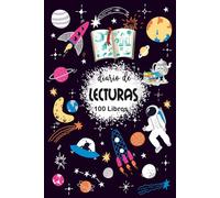 Diario de lecturas: El cuaderno perfecto para los amantes de los libros.Anota los 100 libros que has leído para no olvidarlos.A5 .10