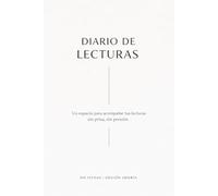 DIARIO DE LECTURAS: Un espacio para acompañar tus lecturas sin prisa, sin presión