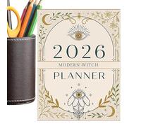 Diario Della Manifestazione,Agenda Guidata 2026 Per Autocura Con Taccuino | Quaderno Di Gratitudine Mattina Sera Per Donne Uomini Principianti - Scrittura Pianificazione Produttività Meditazione Yoga
