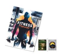 Diario di allenamento per il fitness, libro di registro di allenamento | Pianificatore quotidiano di libri di diario del diario di allenamento,Notebook per la perdita di peso della palestra per raggiu