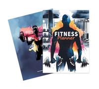 Diario di allenamento - Registro di allenamento | Health Tracker Daily Training Planner per esercizi di bodybuilding progressi donne uomini palestra casa