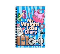 Diario di fitness per obiettivi di fitness | Allenamento Log Book | - Esercizio - | Esattamente il diario di perdita di peso di 12 settimane per nutrizione, casa, palestra, allenamento, pasto