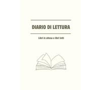Diario di lettura: Reading journal italiano | Agenda di lettura per annotare i libri e le recensioni | Spazio per 100 recensioni | Copertina morbida | Formato A5