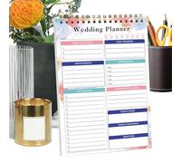 Diario di pianificazione del matrimonio, pianificatore e organizzatore di nozze - Organizzatore di note di diario di nozze Organizzatore di nozze Organizzatore personale per fiança