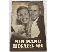 Diario di una innamorata Maria Schell O.W. Programma cinematografico danese F...