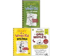 Diario di una schiappa, libro 3-4 e Giornata mondiale del libro: raccolta di 3 libri (L'ultima goccia, Dog Days e Diario del migliore amico di Greg Heffley)