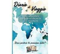 Diario di Viaggio da Compilare: Travel Planner Curato, Versatile e Ispirante. Programma e Organizza i Tuoi Viaggi Grazie a Checklist, Budget Spese e Spazio Per i Tuoi Pensieri.