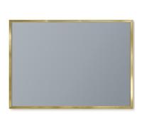 Diario di Viaggio Magnetico 70x50 Grigio delicato Cornice Argento