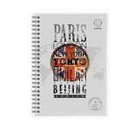 Diario di viaggio senza data, versatile e pratico, multicolore, 210 x 155 x 15 m