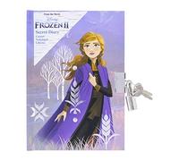Diario Disney Frozen 2 Anna, con chiusura a chiave, copertina rigida, formato A6, 200 pagine