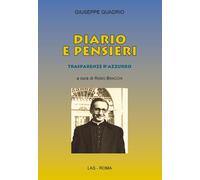 Diario e pensieri trasparenze d'azzurro - Quadrio Giuseppe