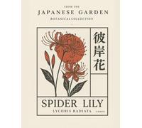 Diario Estético Japonés Rojo y Negro: Libreta Moderna Zen para Journaling y Diseño