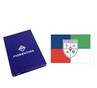 Diario Fiorentina Non Datato + Bandiera 4 Quartieri - Set Tifoso Viola, Diario Scuola, Gadget Ufficio e Regalo per Supporter Fiorentina