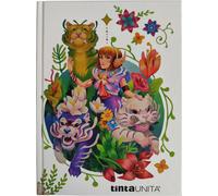 Diario con Copertina Disegnata Fraffrog con Pastelli TintaUnita Multicolor o Gradient