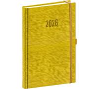 Diario giornaliero Rivoli 2026 giallo-verde