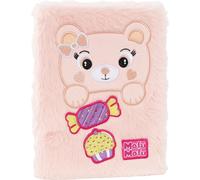 MOFU MOFU - Diario Scuola 2025-2026, Agenda 12 Mesi per Bambini e Ragazzi, Copertina in Plush e Dettagli Ricamati, 352 Pagine Colorate con Attività e Giochi, per Scuola Elementare e Media, 13x18.5h cm