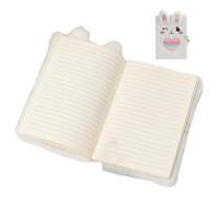 Diario in peluche con lucchetto, 80 pagine, quaderno da disegno con lucchetto e chiavi, taccuino romantico con animali, morbido al , per appunti, disegni, diari, segreti, desideri, scarabocchi