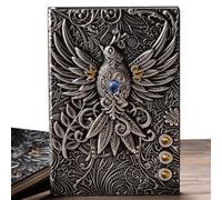 Diario In Rilievo,Blocco Note Giornaliero In Pelle Fatto A Sketchbook | Diario Di Viaggio Quaderni Da Scrivere, Regalo Per Uomini Donne A Colori Sulla Copertina, Il Motivo È Irregolare, Pien