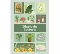Diario literario para lectores y amantes de los libros, califica y dale seguimiento a tus libros: Verde