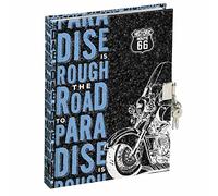 Diario lucchetto Boligrafo Route 66