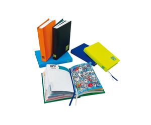 Diario maschile - 12 mesi - copertina soft touch - colori assortiti - Blasetti