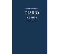 Diario Minimalista de 5 Años - Tu espacio de escritura diaria | Diario personal para reflexionar, crecer y recordar cada día | Autoconocimiento| Tapa Dura | 376 páginas