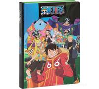 Franco Cosimo Panini ONE PIECE - Diario Scuola Ufficiale One Piece, Diario 12 Mesi Ideale per la Scuola Elementare, con Copertina Imbottita e 320 Pagine Interne Stampate a Colori, 13 x 17,8H