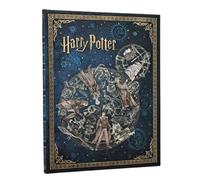 DIARIO pagina a righe HARRY POTTER copertina rigida LEGGENDE DI HOGWARTS taccuin