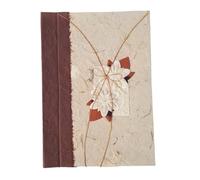 Diario per appunti in carta gelso decorata 16x22 cm