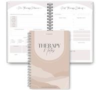 Diario per appunti terapeutici, planner pre e post terapia per riflessione, diario e scoperta di sé, carta premium da 120 g/m² con copertina morbida al tatto, A5 Lux