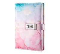 Diario per bambini con serratura, elegante diario segreto, adorabile libro con , diario personale sicuro per scrivere e disegnare, per ragazze e ragazzi, rosa, blu
