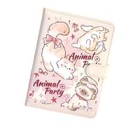 Diario per bambini impermeabile permanente con copertina in PU con carta finale e sostenibile per studenti bel taccuino del fumetto per gli studenti