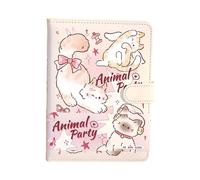 Diario per bambini impermeabile permanente con copertina in PU con carta finale e sostenibile per studenti bel taccuino del fumetto per gli studenti