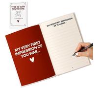 Diario per coppie, notevole e spesso, in carta, libro dei ricordi comune con e profondità per uomini e donne, casa, in viaggio, matrimonio, compleanno