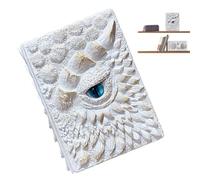 Diario Per Notebook Dragon Eye - Blocco Note Da Viaggio Con Copertina Rigida In Rilievo In Resina Multifunzionale | Regalo Decorativo Per Libro Di Scrittura Con Drago Per Gli Amanti Della Fantasia Orn