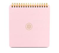 Diario rosa petalo | Libro da colorare Mandala | Vernice e diario per il rilassamento della consapevolezza | Rilegato a spirale piccolo formato A5 da viaggio | Zenn Meditation Art