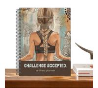 Diario sanitario | Diario per il monitoraggio del peso degli alimenti, agenda a spirale per allenamento, per studenti, uomini, donne, palestra, casa, scuola, mattina, vita quotidiana, cura di sé, casa