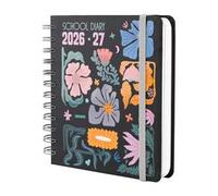 Diario scolastico 2026-2027 11 mesi giornaliero Floral Cub
