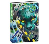 Diario scolastico con copertina personalizzata Animali Boy - SJ Gang | Seven - Copertina Animali Boy: Tigre Robot